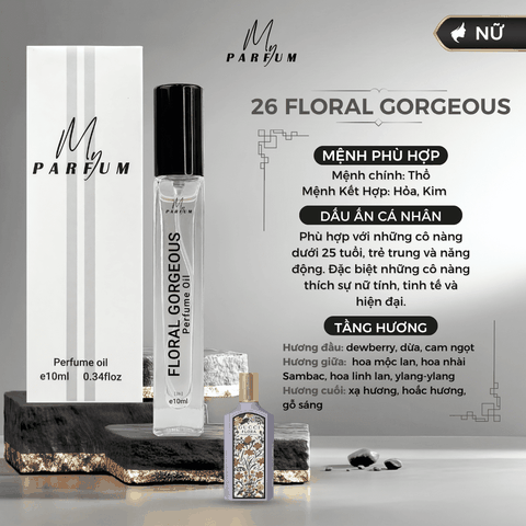 [26] Floral Gorgeous Đáng Yêu, Mềm Mại