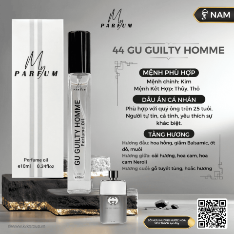 [44] Gu Guilty Homme Masculine, Modern