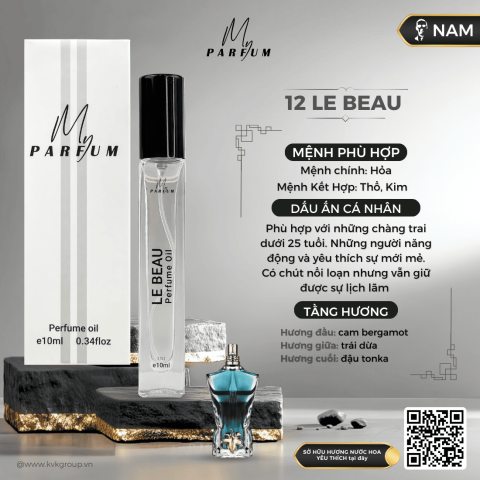 [12] Le Beau Perfume Oil Hot, Youthful