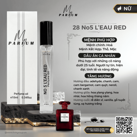 [28] No 5 L'eau Red Delicate, Attractive